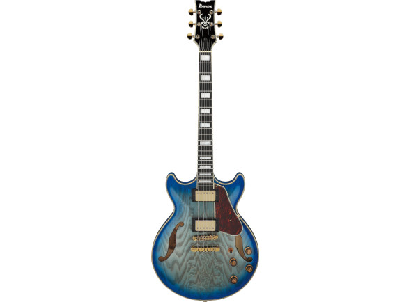 Ibanez AM93QAJBB Jet Blue Burst Artcore Expressionist Ibanez AM93QAJBB Jet Blue Burst Artcore Expressionist